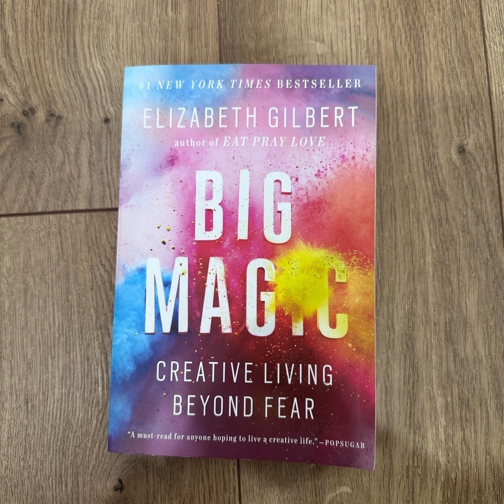 Big Magic Book by Elizabeth Gilbert
